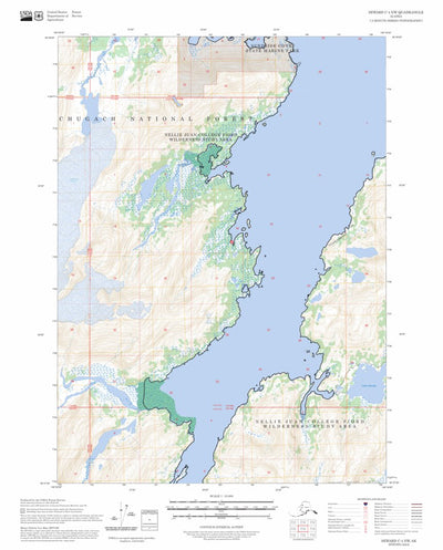 Seward C-4 NW, AK FSTopo Preview 1