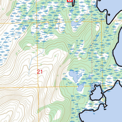 Seward C-4 NW, AK FSTopo Preview 2
