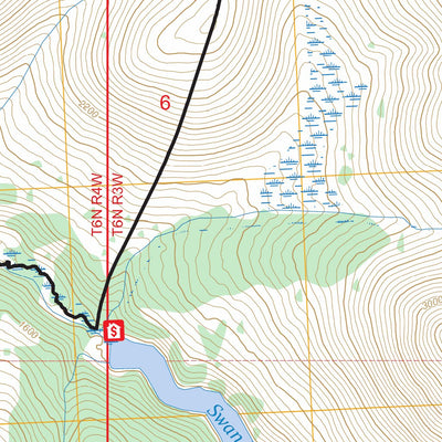 Seward C-8 NW, AK FSTopo Preview 3