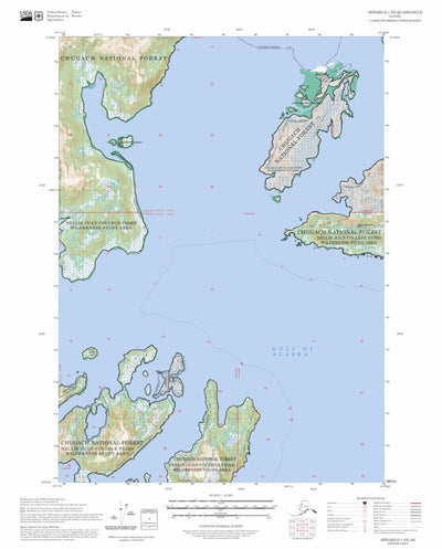 Seward D-1 NE, AK FSTopo Preview 1