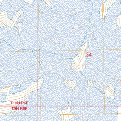 Seward D-4 NW, AK FSTopo Preview 3