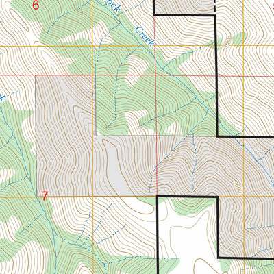 Shamrock Creek, OR FSTopo Preview 3