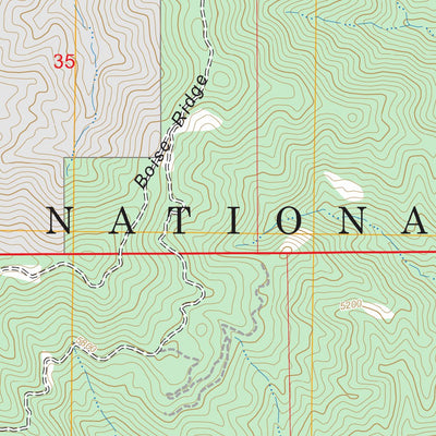 Shafer Butte, ID FSTopo Preview 2