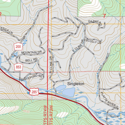 Shawnee, CO FSTopo Preview 3