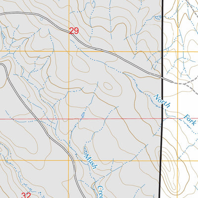 Sheep Canyon Creek West, WY FSTopo Preview 2