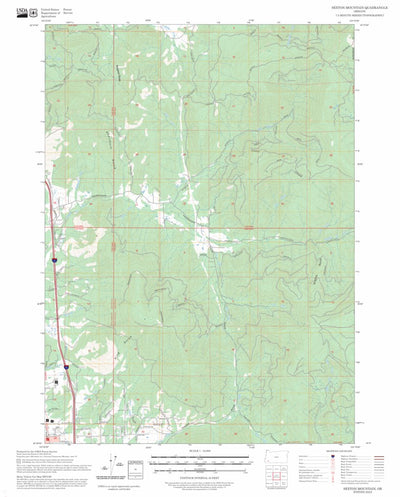 Sexton Mountain, OR FSTopo Preview 1