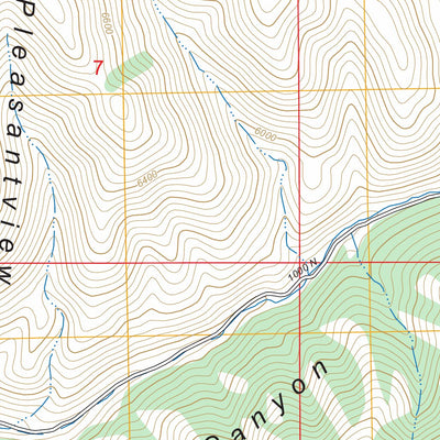 Sheep Creek Spring, ID FSTopo Preview 3