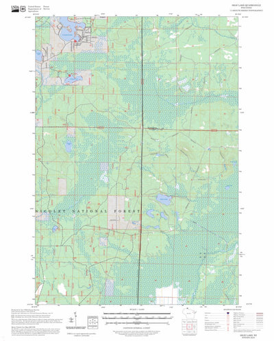 Shay Lake, WI FSTopo Preview 1