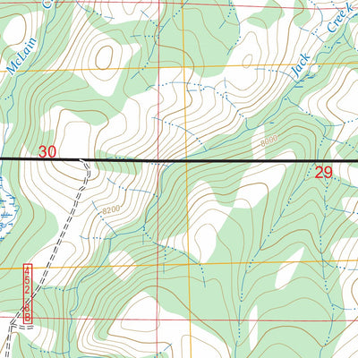 Sharp Hill, WY FSTopo Preview 3