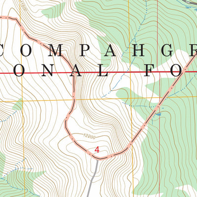 Sheep Mountain, CO FSTopo Preview 2