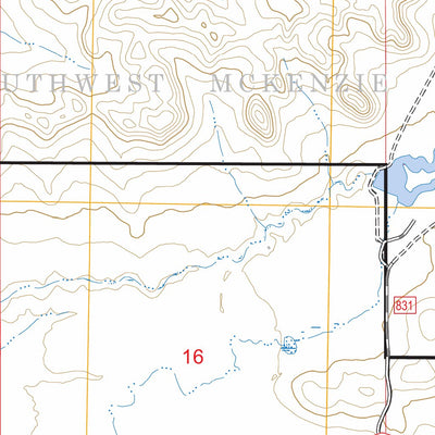 Sheep Creek, ND FSTopo Preview 2