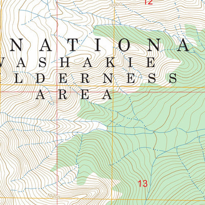 Sheep Mesa, WY FSTopo Preview 2