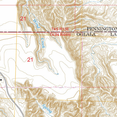 Sheep Mountain Table, SD FSTopo Preview 2
