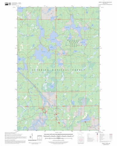 Shell Lake, MN FSTopo Preview 1