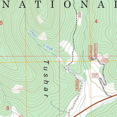 Shelly Baldy Peak, UT FSTopo Preview 2