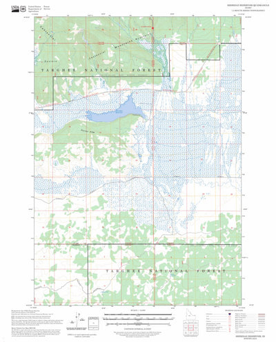 Sheridan Reservoir, ID FSTopo Preview 1