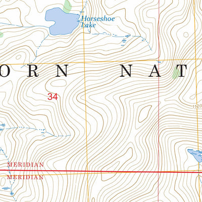 Shell Lake, WY FSTopo Preview 2