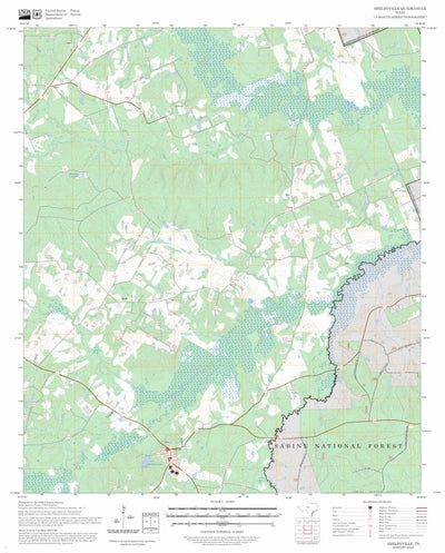 Shelbyville, TX FSTopo Preview 1