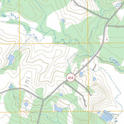 Shelbyville, TX FSTopo Preview 2