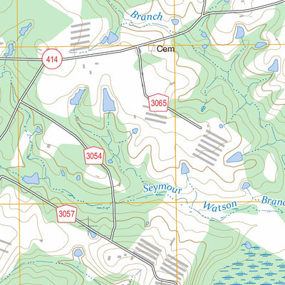 Shelbyville, TX FSTopo Preview 3