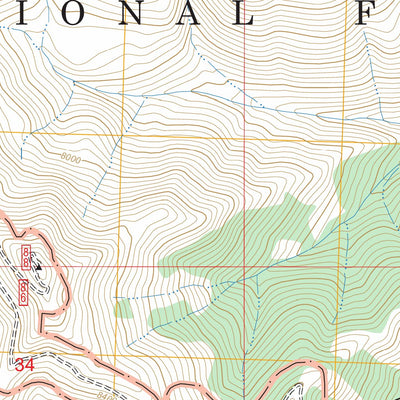 Sheldon Peak, ID FSTopo Preview 2