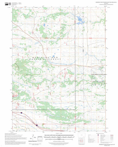 Sherman Mountains East, WY FSTopo Preview 1