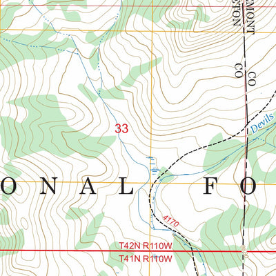 Sheridan Pass, WY FSTopo Preview 2