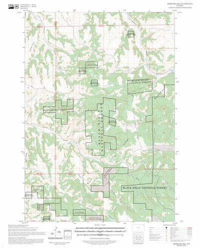 Sherrard Hill, WY FSTopo Preview 1