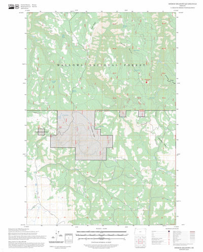 Sherod Meadows, OR FSTopo Preview 1