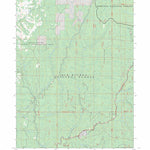 Shelly Creek Ridge, CA-OR FSTopo Preview 1