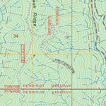 Shelly Creek Ridge, CA-OR FSTopo Preview 3