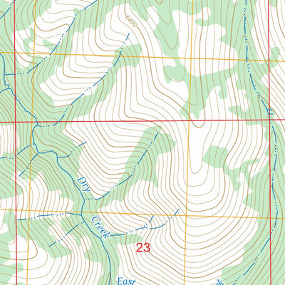 Shields Creek, CA FSTopo Preview 3