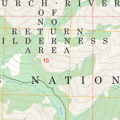 Sherman Peak, ID FSTopo Preview 2