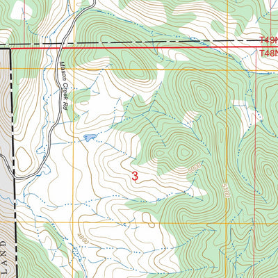 Sheldon Creek, WY FSTopo Preview 3