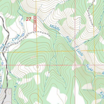 Shield Mountain, CO FSTopo Preview 3