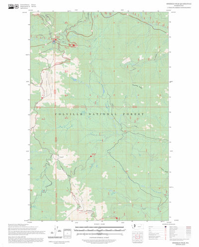 Sherman Peak, WA FSTopo Preview 1