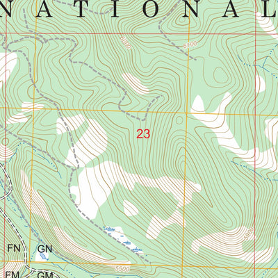 Shoestring Butte, OR FSTopo Preview 2