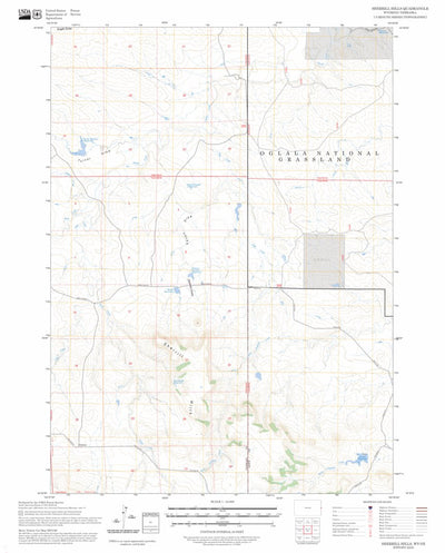 Sherrill Hills, WY-NE FSTopo Preview 1