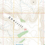 Sherrill Hills, WY-NE FSTopo Preview 3