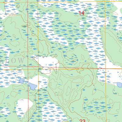 Shovel Lake, MN FSTopo Preview 2