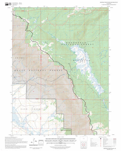 Shipman Mountain, CO FSTopo Preview 1