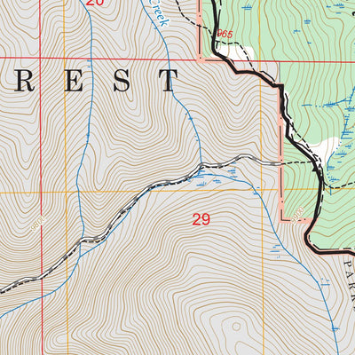 Shipman Mountain, CO FSTopo Preview 2