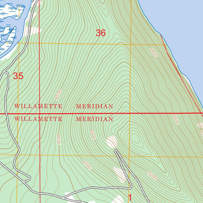 Shoalwater Bay, OR FSTopo Preview 3