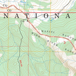 Shoshone Pass, WY FSTopo Preview 2