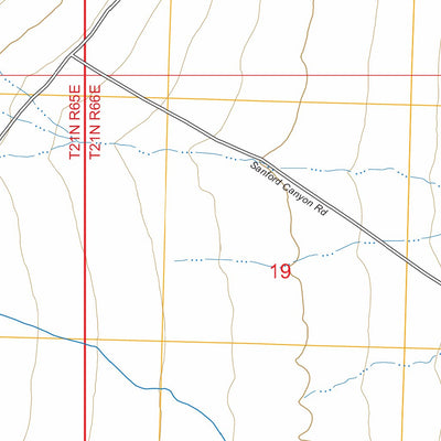 Silver Canyon, NV FSTopo Preview 2