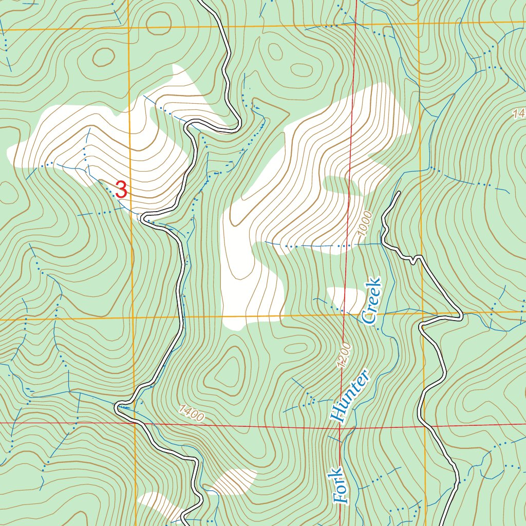 Signal Buttes, OR FSTopo Map by US Forest Service - Topo | Avenza Maps