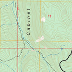 Silver Butte Pass, MT FSTopo Preview 2