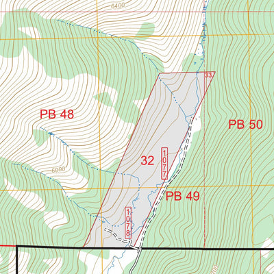 Silver King Mountain, MT FSTopo Preview 3