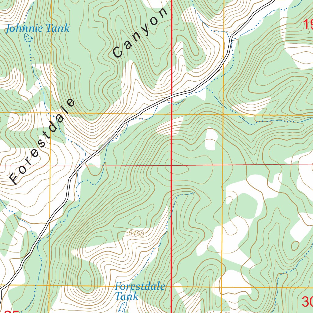 Show Low South, AZ FSTopo Map by US Forest Service - Topo | Avenza Maps