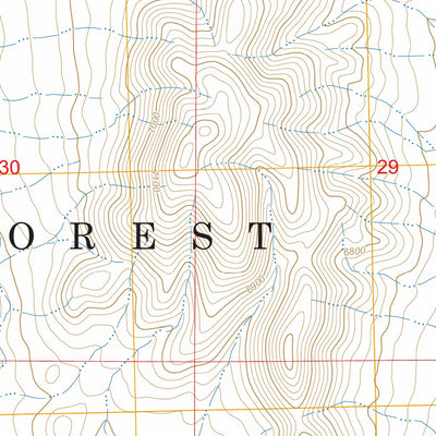 Silver Hill, NM FSTopo Preview 3